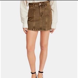 Free people skirt